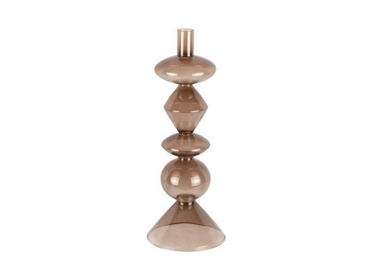 Kerzenhalter Totem Glas groß