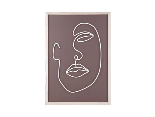 Wandkunst-Linienzeichnungsmedium