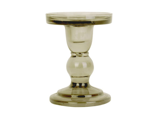 Kerzenständer aus Glas, mittelgroß