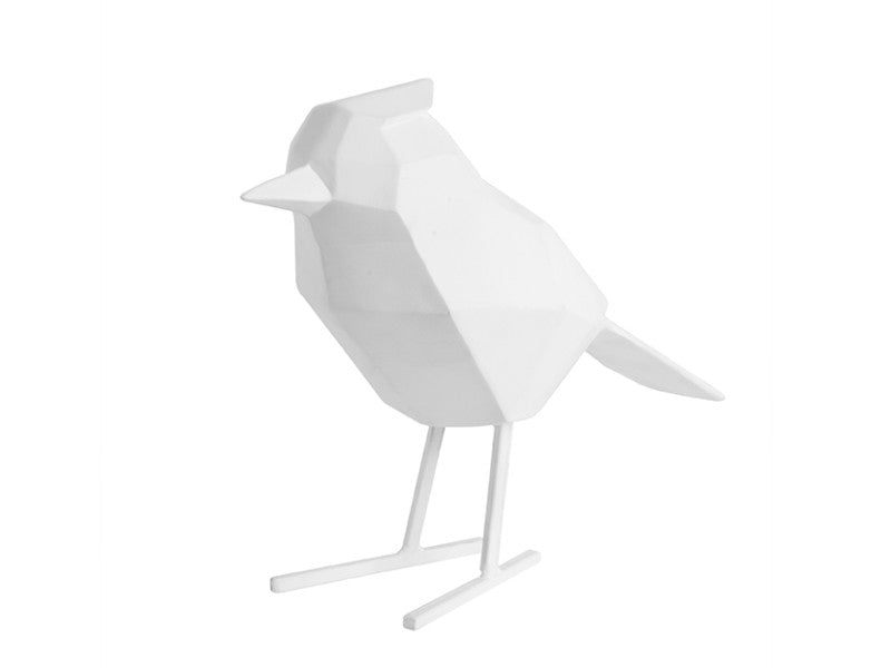 Beeld Origami Vogel Wit