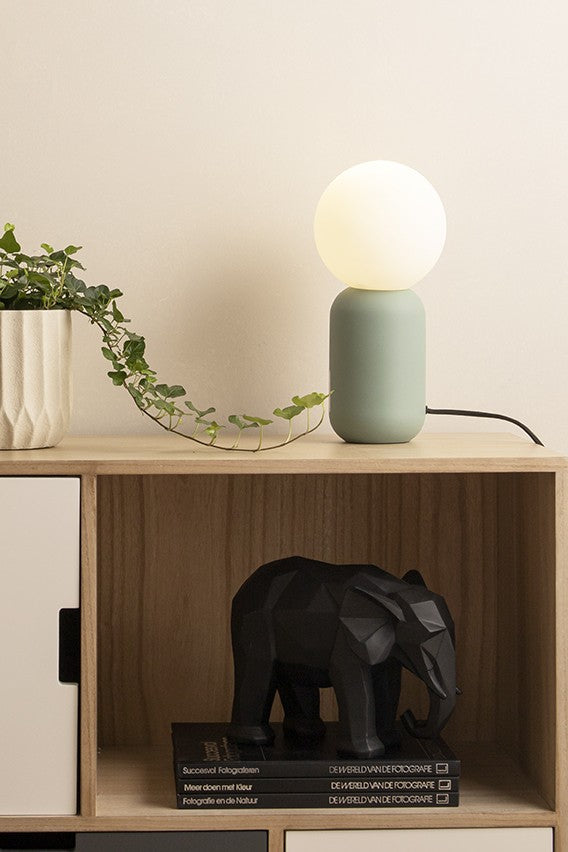 Beeld Origami Olifant Zwart