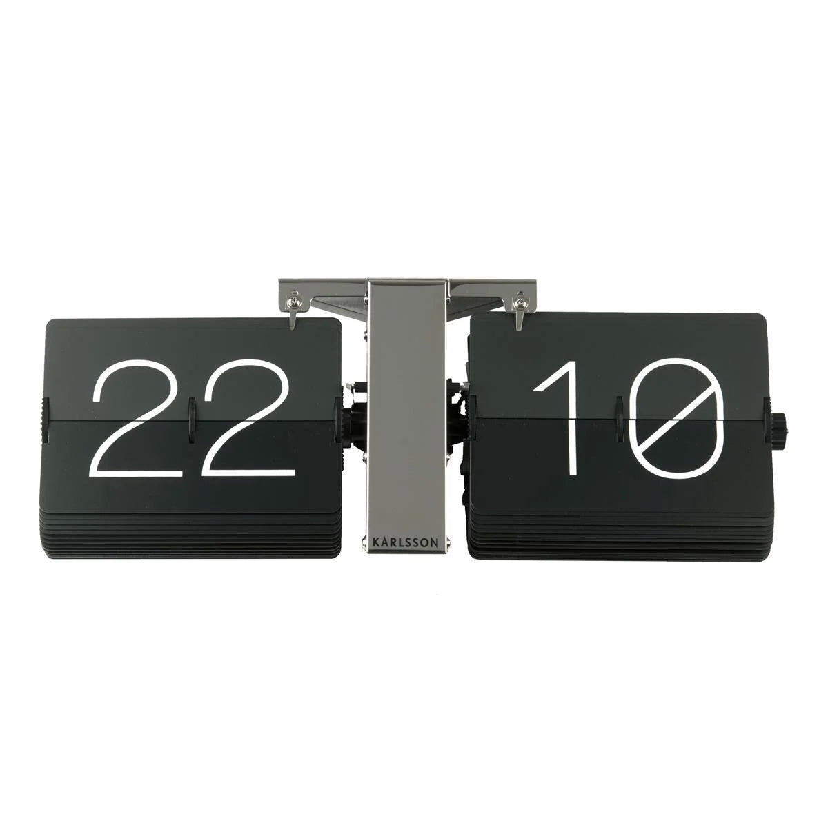 Flip Clock No Case Mini Black