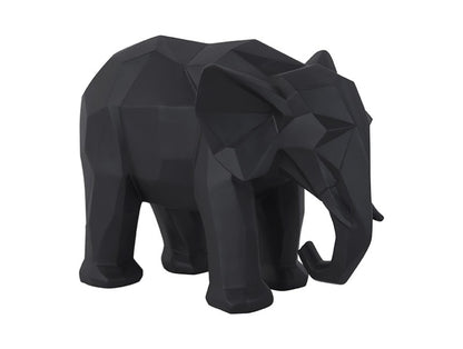 Image Origami Elephant Black