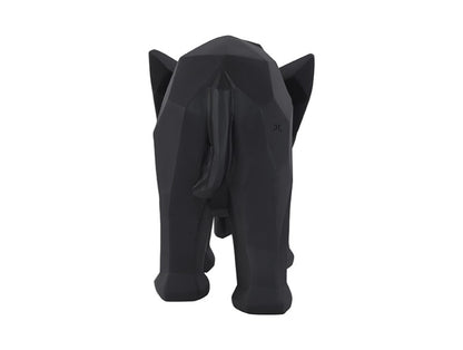 Image Origami Elephant Black