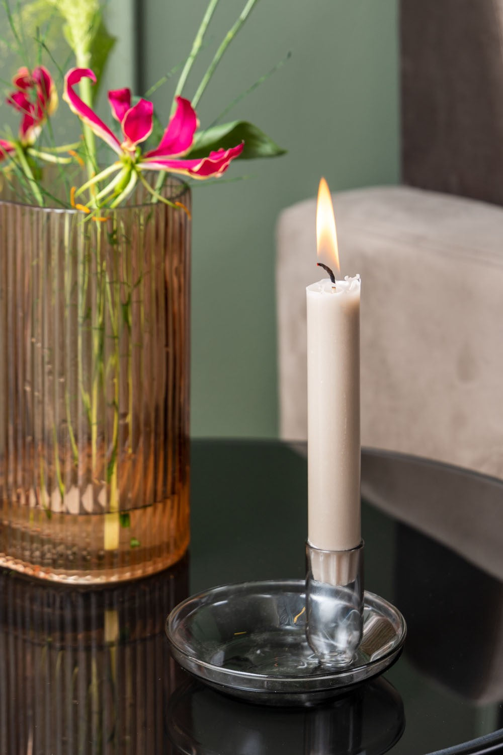 Candle Holder Tub - Present Time Candlestick