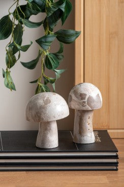 Statue Mushroom Small Marble