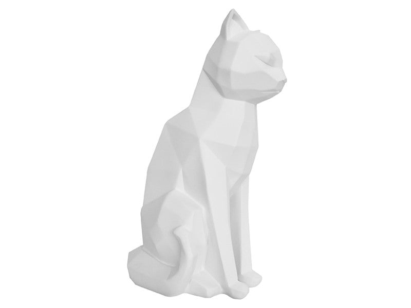 Image Origami Sitting Cat White