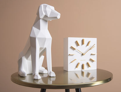 Image Sitting Origami Dog white